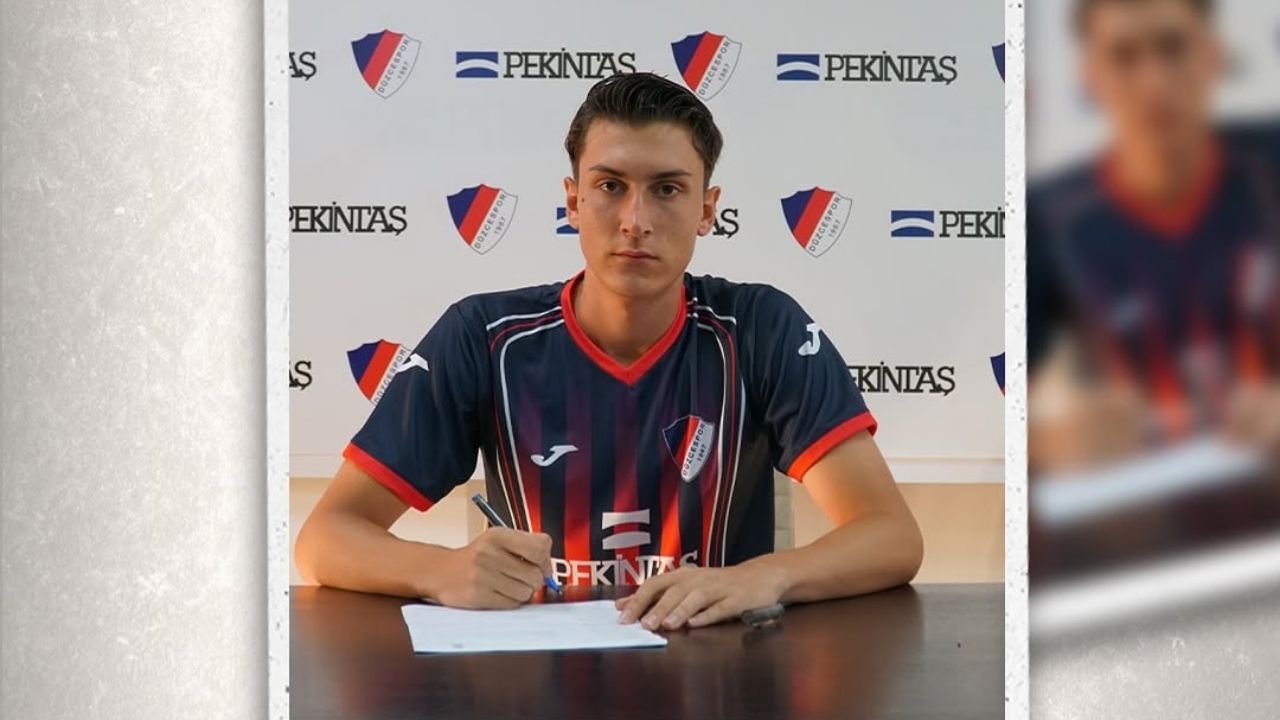 Düzcespor’da Yeni Transfer Alperen Çağlayan Kadroda
