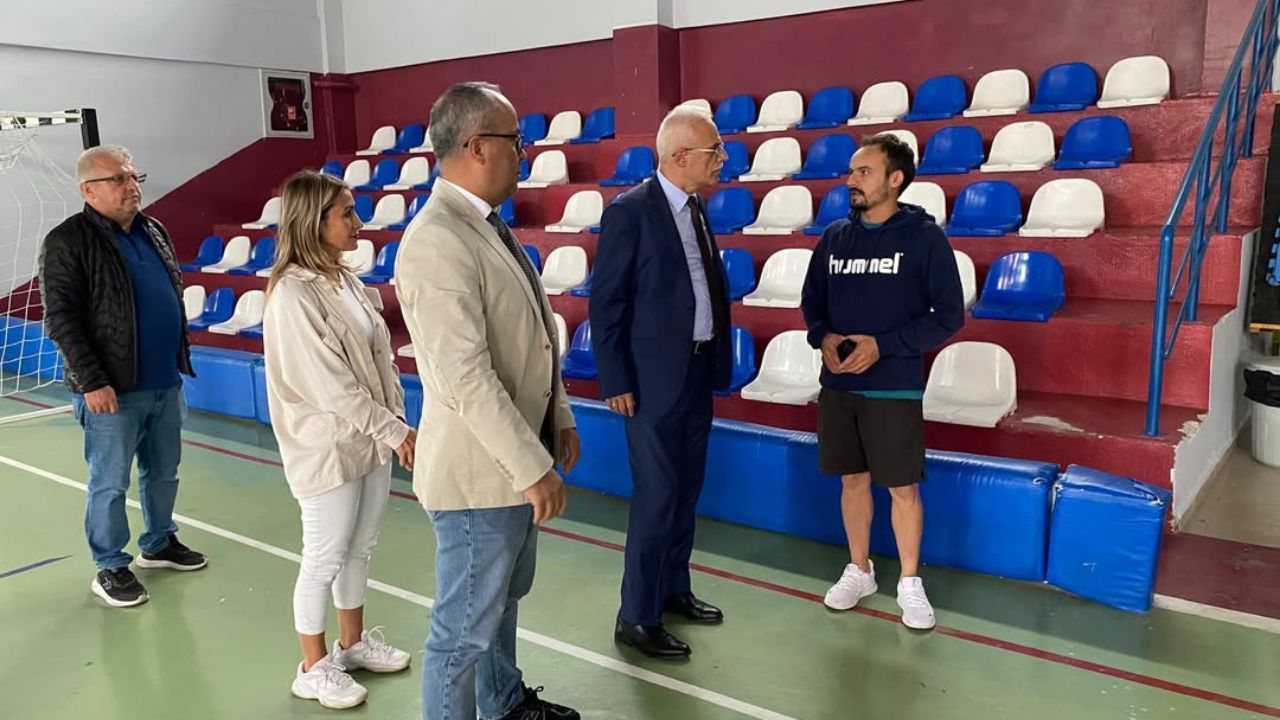 İl Müdürü Arslantürk, Gümüşova’daki Spor Tesislerini İnceledi