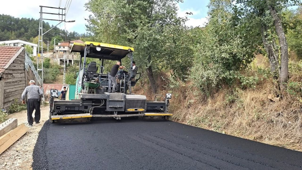 Yığılca’da 5,2 Kilometrelik Sıcak Asfalt Çalışması Tamamlandı