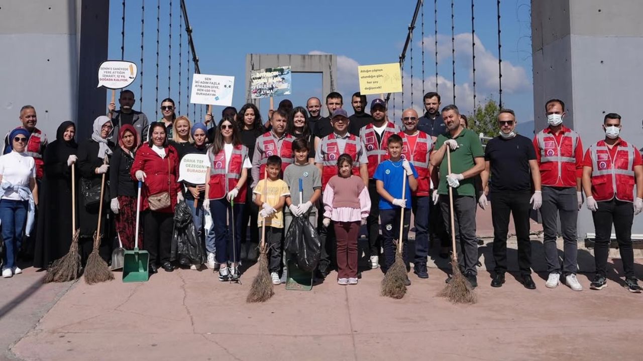 Düzce’de ”Temiz Şehir” İçin Seferberlik Dünya Temizlik Günü Etkinliği