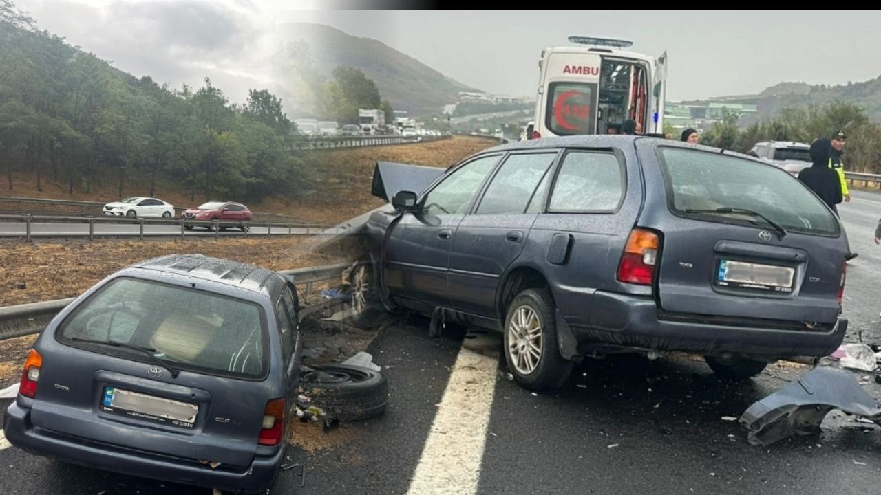 Düzce’de Yağışlı Hava Trafik Kazalarına Neden Oldu; 2 Kişi Hayatını Kaybetti,16 Kişi Yaralandı