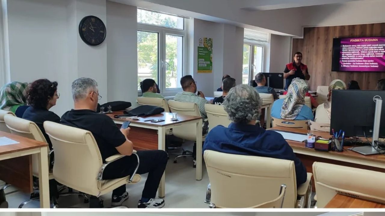 Düzce’de Fındıkta Verim ve Kalite İçin Eğitim Seferberliği