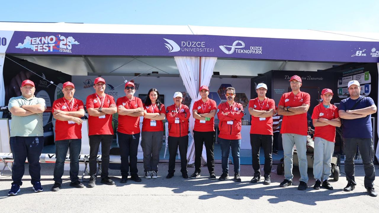 Düzce Üniversitesi TEKNOFEST 2025 İstanbul’da