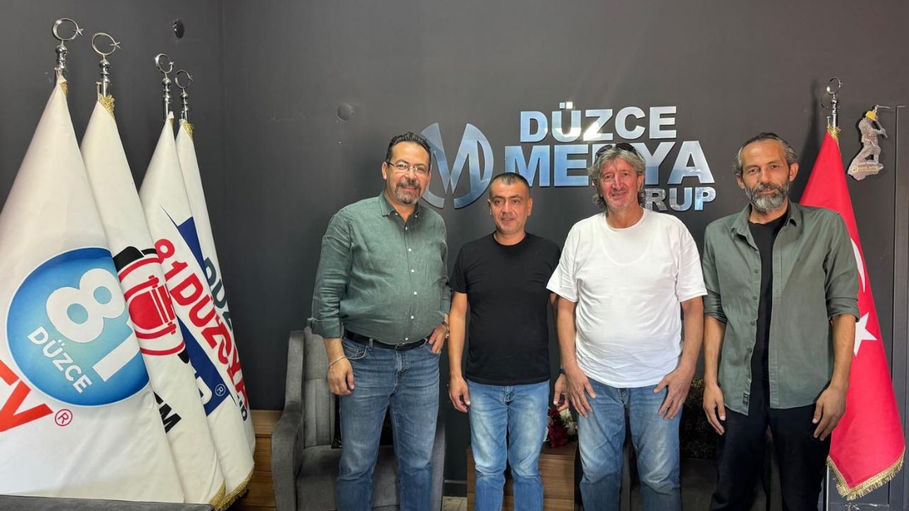 TGF’den Düzce Gazeteciler Cemiyeti’ne Sürpriz Ziyaret