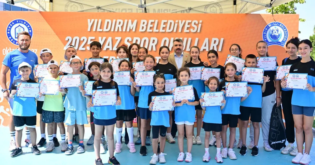 Bursa Yıldırım’da 62  bin çocuk yaz spor okullarında buluştu