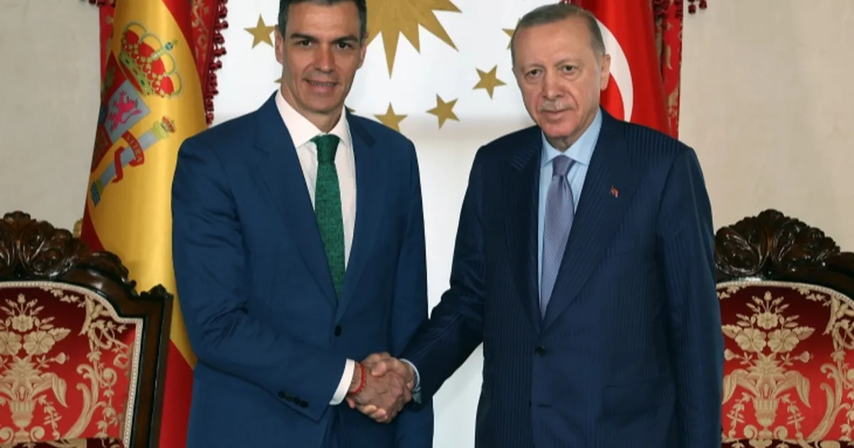 Cumhurbaşkanı Erdoğan, İspanya Başbakanı Sanchez ile görüştü