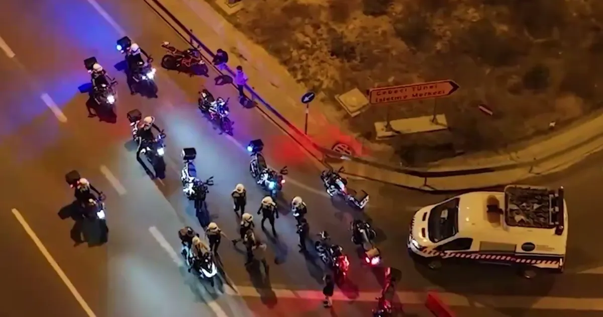 İstanbul’da tehlikeli motosiklet sürücülerine operasyon