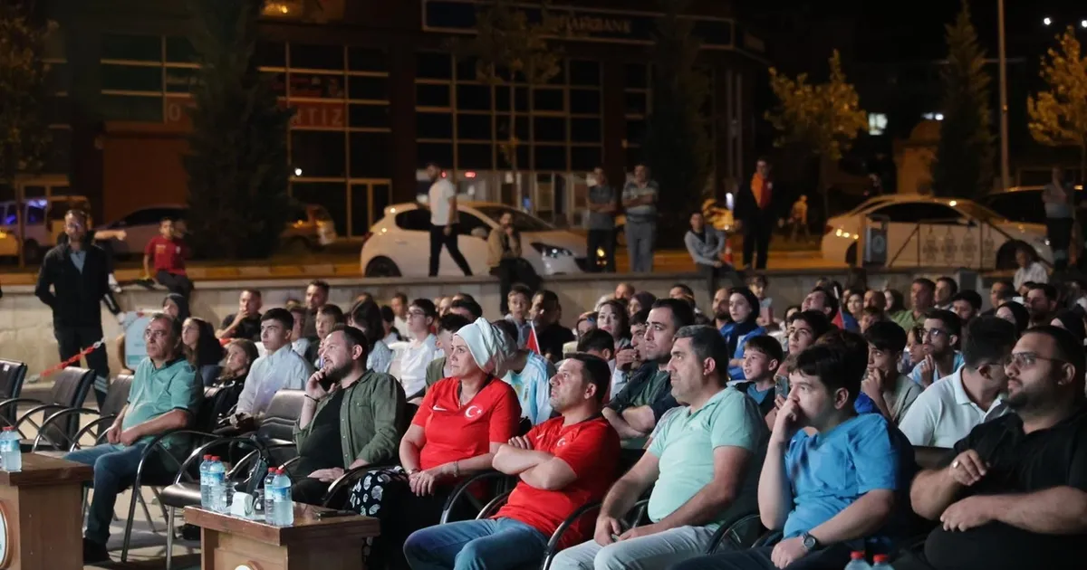 Nevşehir’de milli maç coşkusu