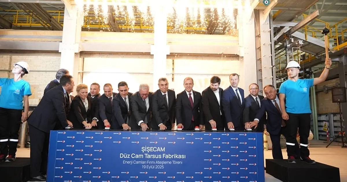 Şişecam’dan Tarsus’a yeni enerji camı hattı