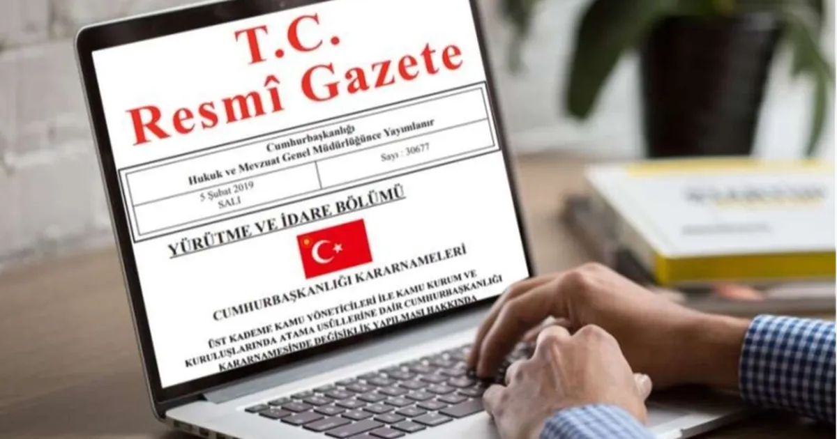 Yeni atamalar Resmi Gazete’de yayımlandı