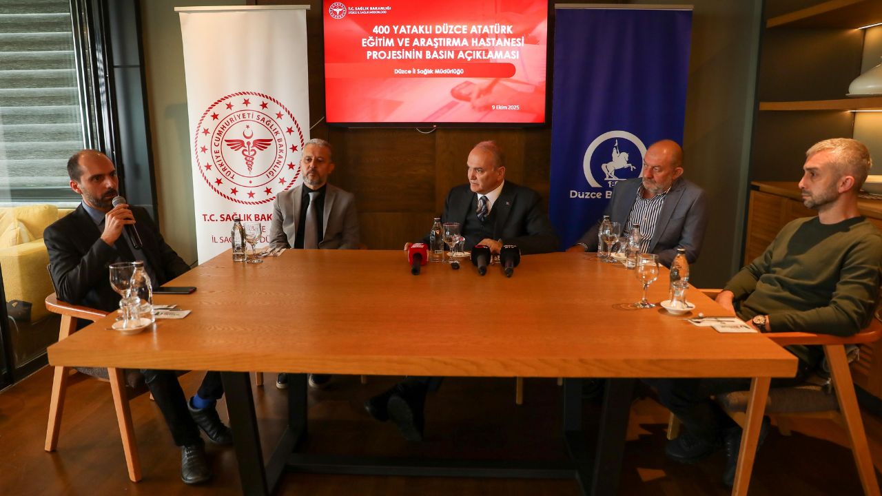 Düzce’ye 400 Yataklı Yeni Eğitim ve Araştırma Hastanesi Geliyor