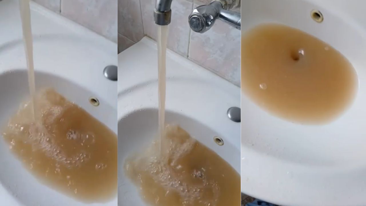 Sarıçökek Köyü’nde Her Yağmurda Musluklardan Çamur Akıyor