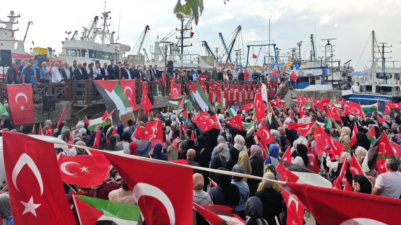 Akçakoca’dan Gazze’ye Destek ”Tek Yürek, Tek Ses”
