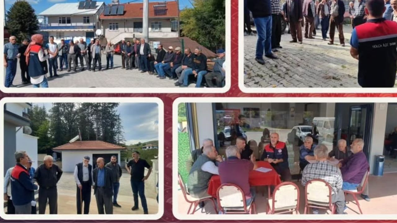 Düzce’de Cuma Buluşmalarında Çiftçilere Tarım Eğitimi