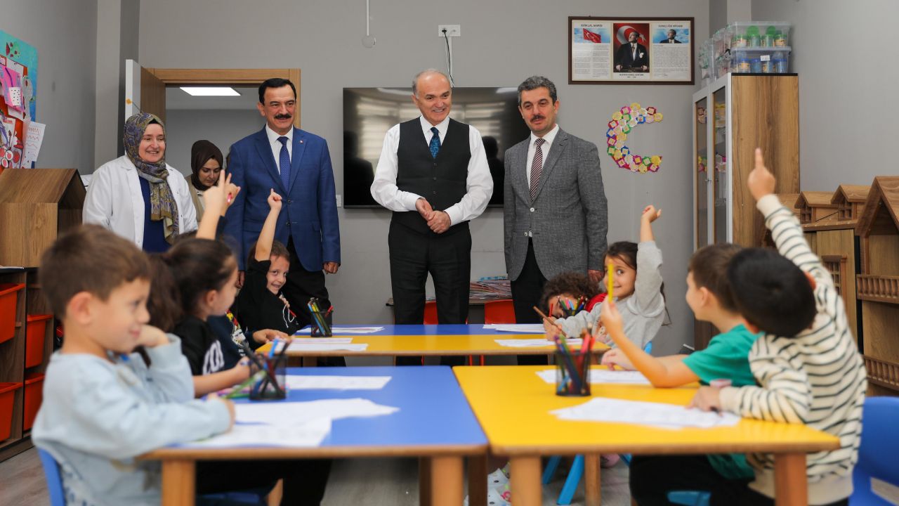 Başkan Özlü’den Müftülük ve Kur’an Kursu Ziyareti