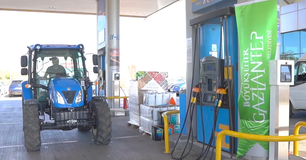 Belediyeden çiftçiye mazot desteği