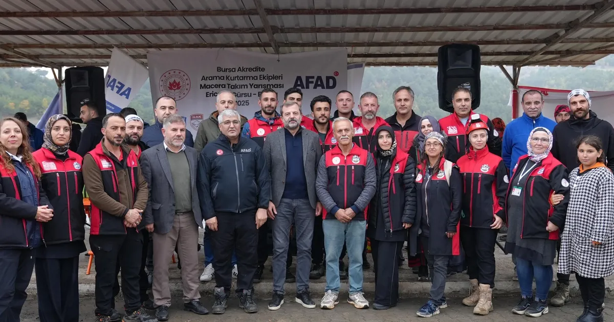 Bursa’da ‘Macera Takım Yarışması’ tamamlandı