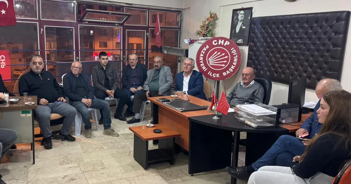 CHP Pazaryeri’nde kongre öncesi hareketlilik