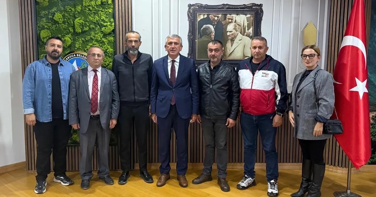 Düzce Gazeteciler Cemiyeti’nden Başkan Albayrak’a ziyaret