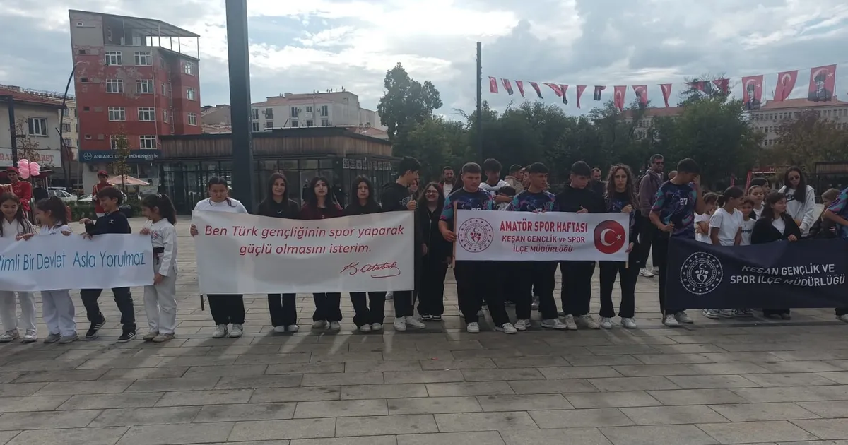 Edirne Keşan’da da ‘Amatör Spor’ coşkusu