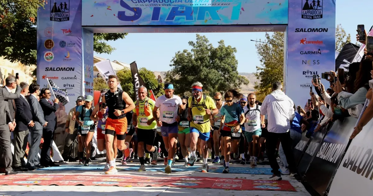 Kapadokya’da ultra maraton heyecanı başladı