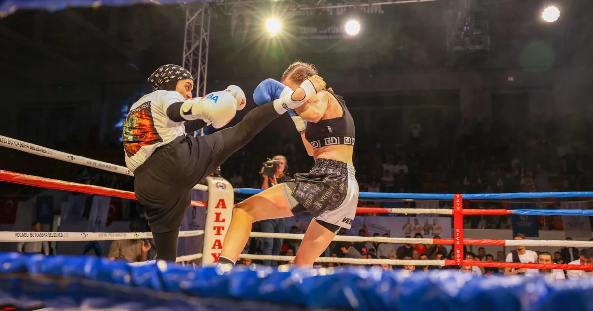 Kocaeli’de kick boks fırtınası esti