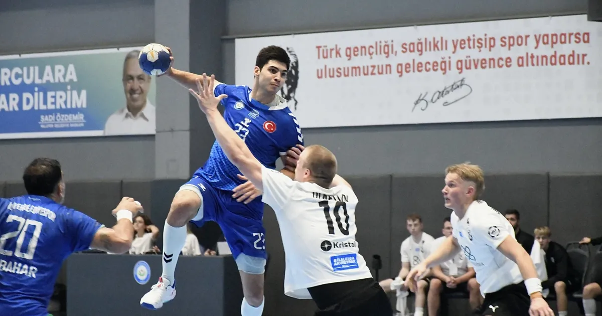 Nilüferli hentbolcular Avrupa yolculuğuna galibiyetle başladı