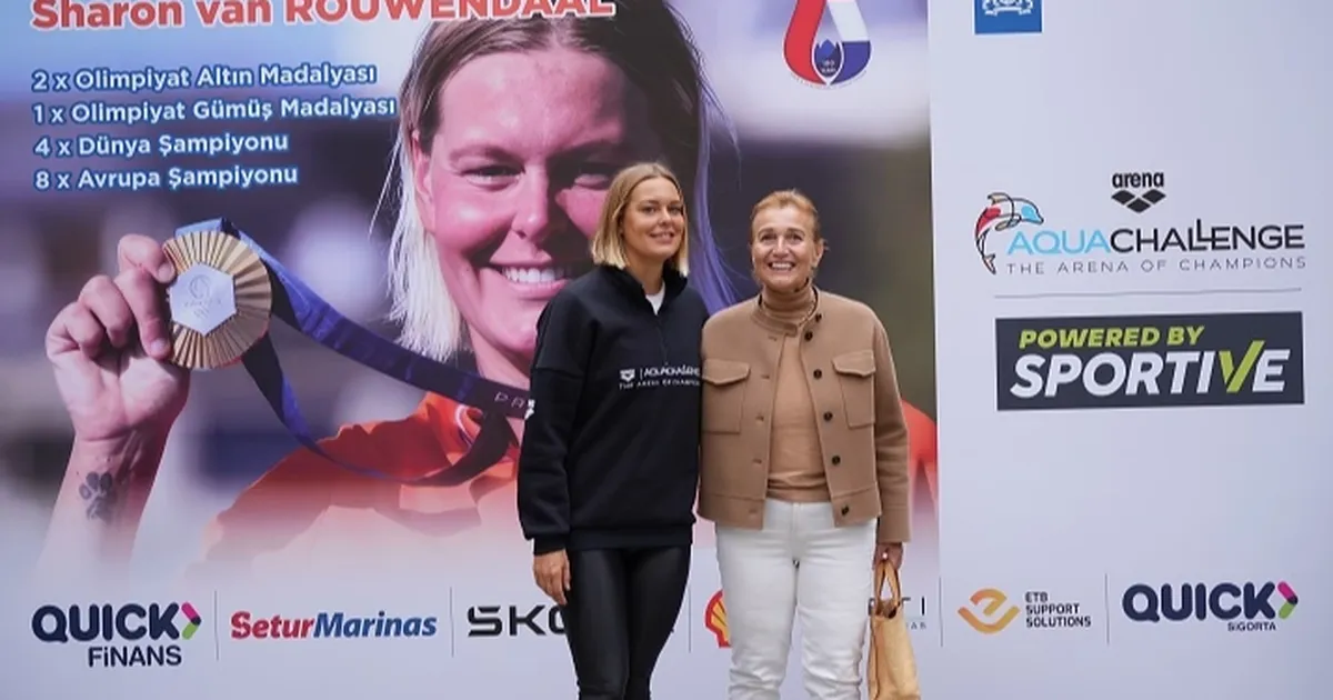Olimpiyat şampiyonu Sharon van Rouwendaal Türkiye’de