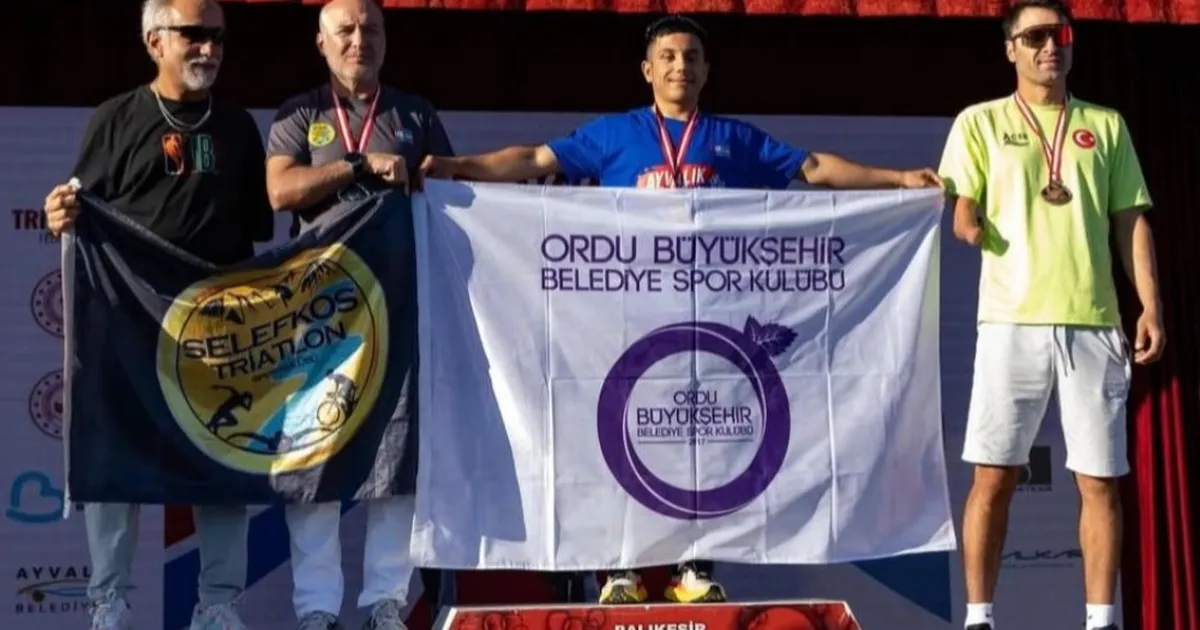 Ordu’ya triatlon zaferi!