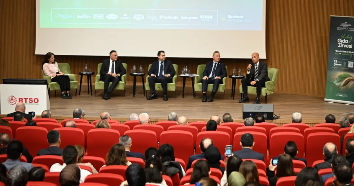 Sürdürülebilir gıda geleceği Bursa’da ‘Uludağ Gıda Zirvesi’nde şekillendi