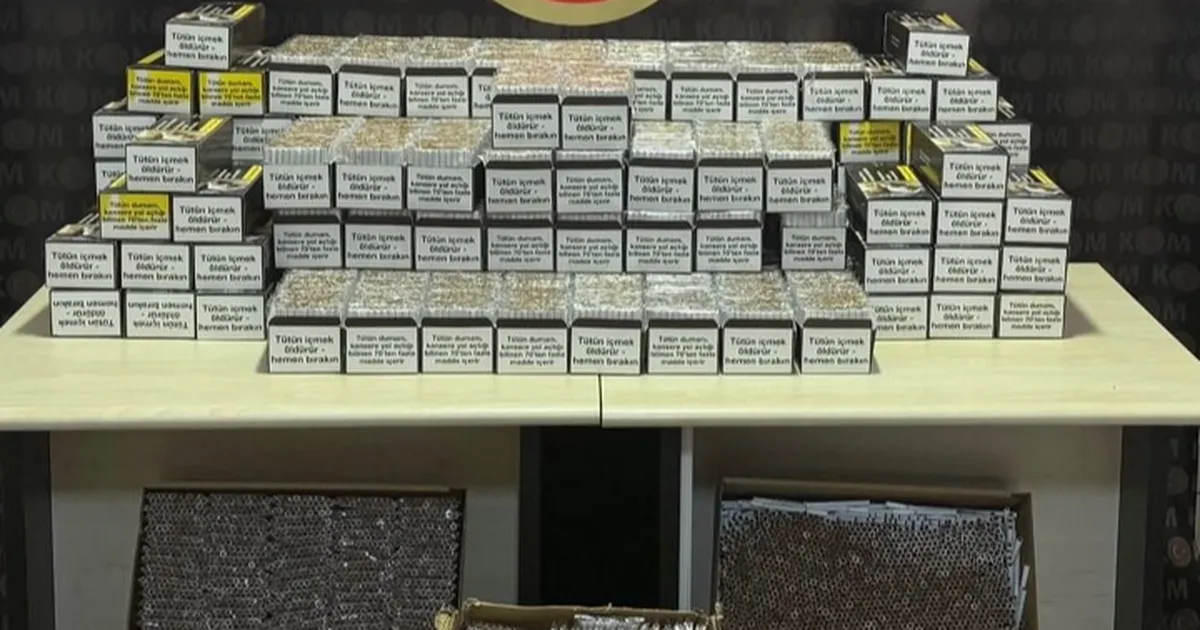 Bilecik Pazaryeri’nde kaçak tütün operasyonu