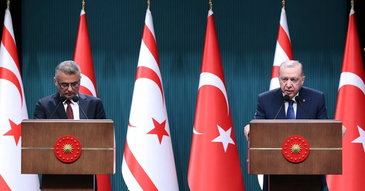 Cumhurbaşkanı Erdoğan: Kıbrıs’ta en gerçekçi çözüm iki devletli yapıdır