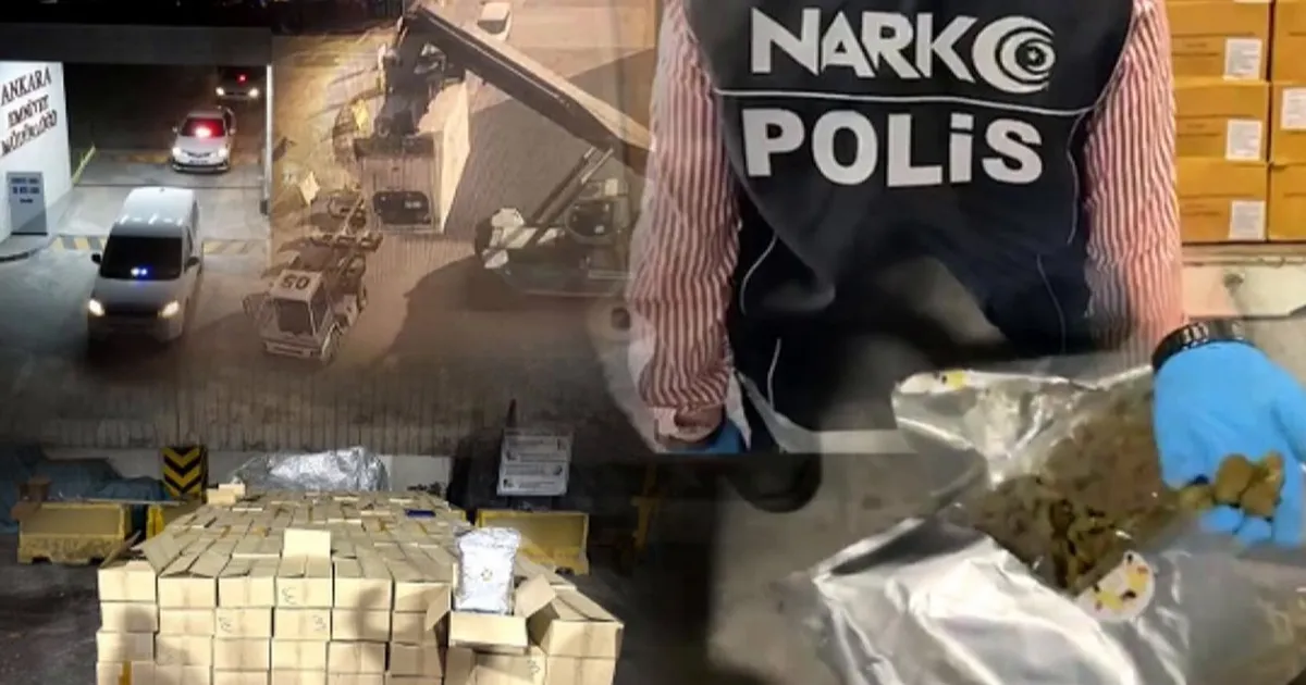 Derince Limanı’nda 1,5 tonluk skunk operasyonu: 5 gözaltı!