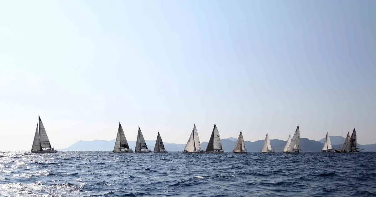 Göcek’in mavi sularında ‘dostluk’ kazandı