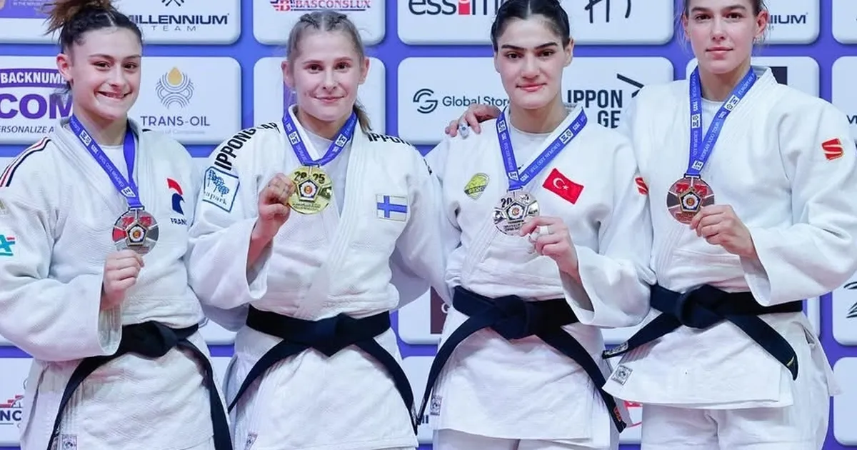 Konyalı judocu Sinem Oruç’a Moldova’dan bronz madalya