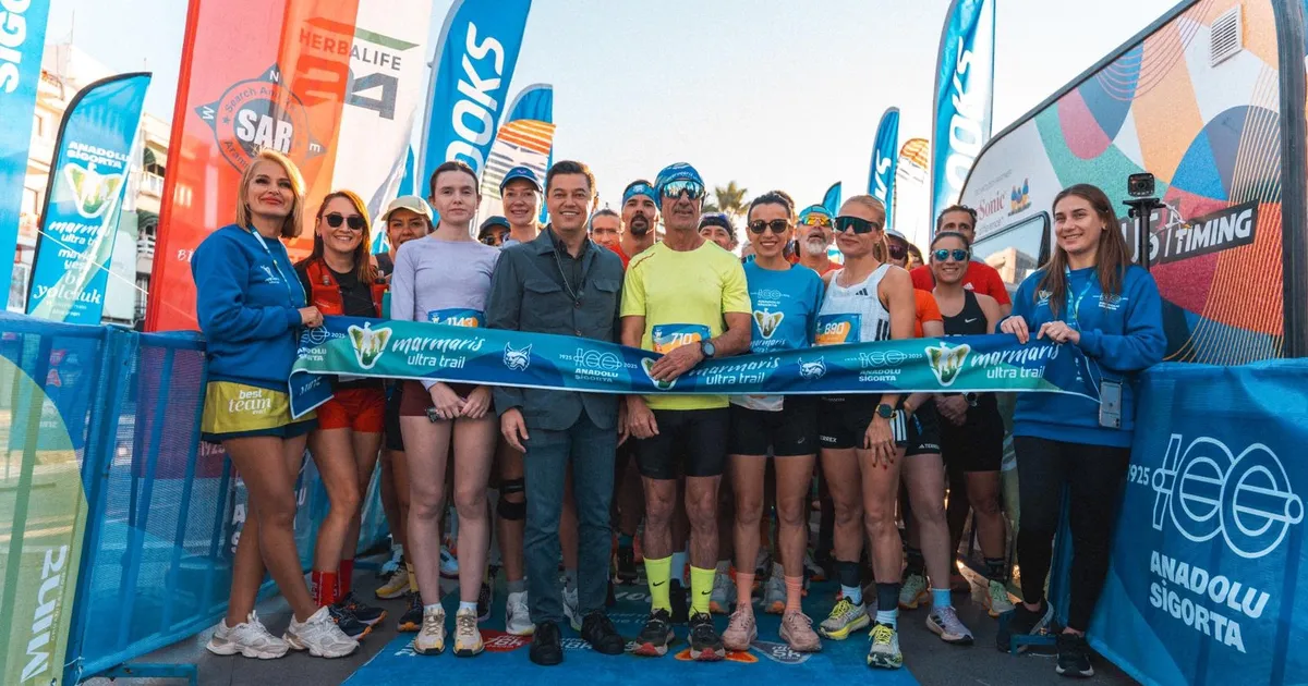 Marmaris Ultra Trail’de 15 ülkeden bin 226 sporcu ‘mavi ile yeşilin’ peşinde