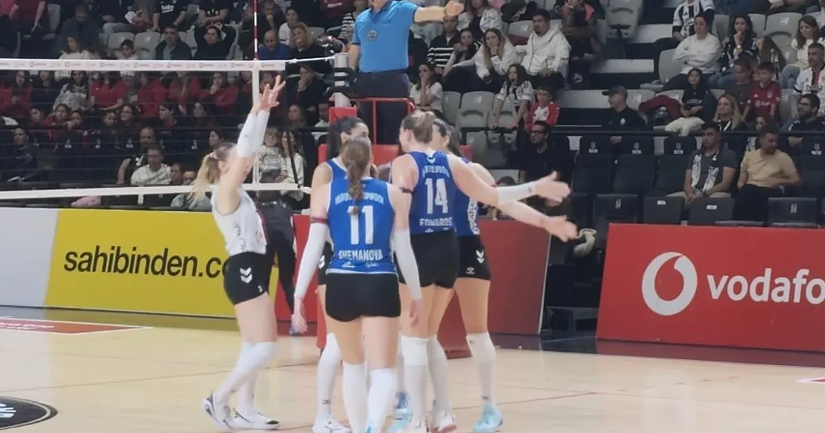 Nilüferli sultanlar filede Beşiktaş’ı set vermeden geçti