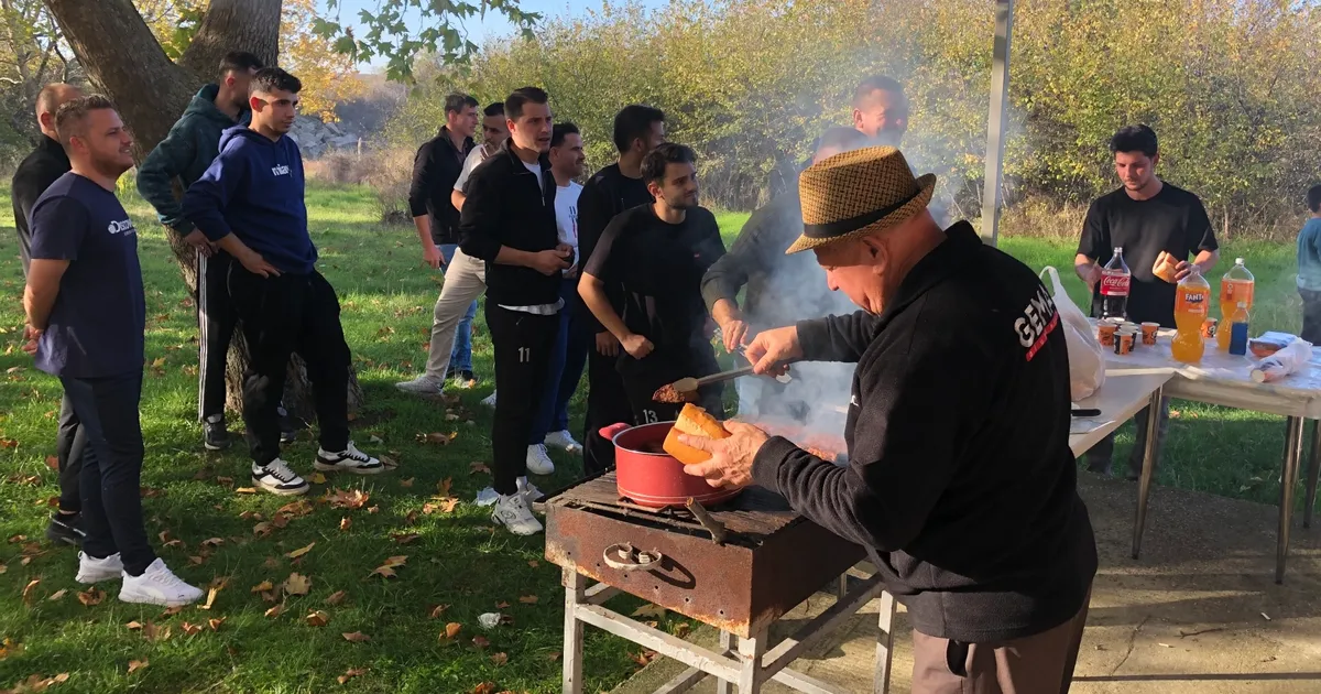 Ormankıran’dan futbolculara mangal partisi