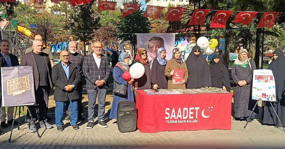 Saadet Partisi Bursa’dan çocukların geleceği için çağrı
