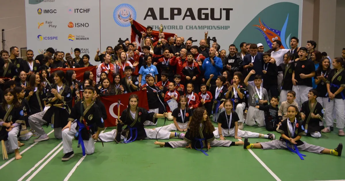 5. Dünya Alpagut Şampiyonası’nın galibi Türkiye