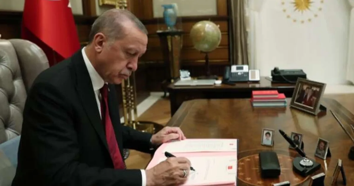 Cumhurbaşkanı Erdoğan’dan 9 üniversiteye yeni rektör