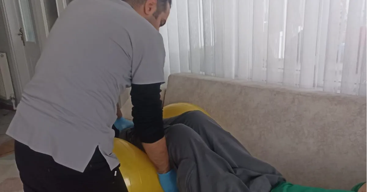 Gaziantep Büyükşehir’den evde fizik tedavi hizmeti