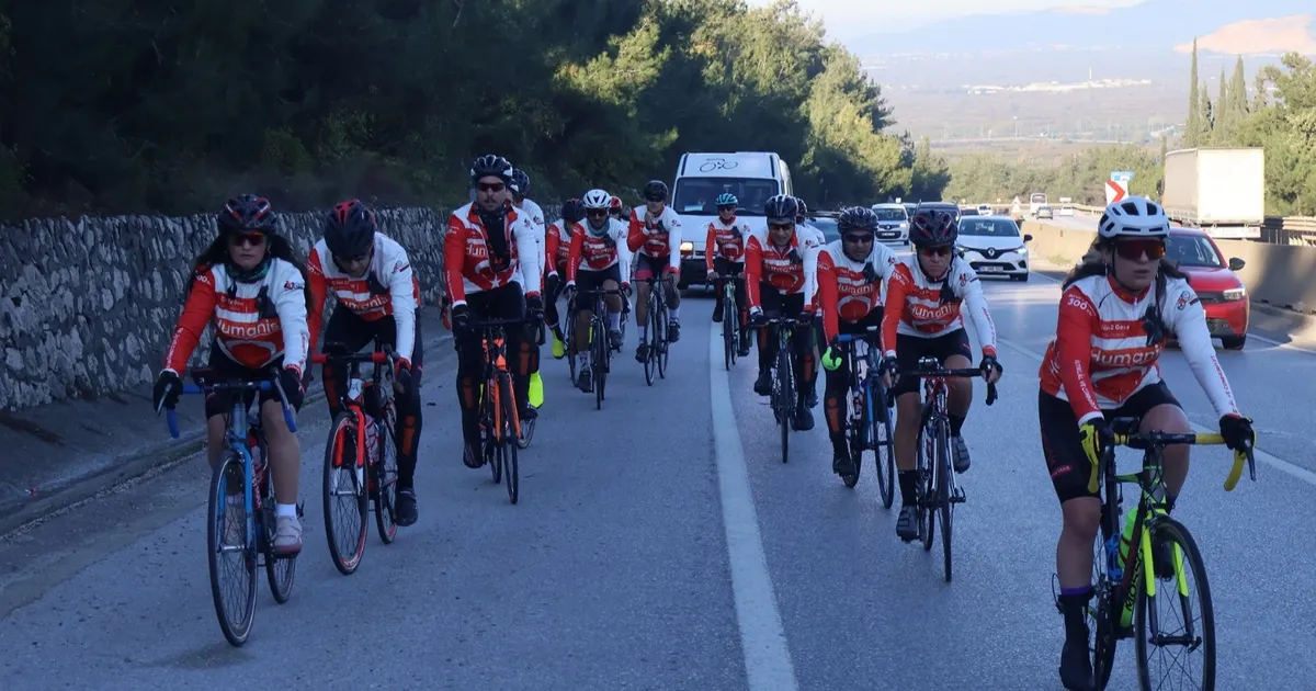 Humanis Bisiklet Kulübü, hekimlerle 7 ayda 600 kilometre pedal çevirdi
