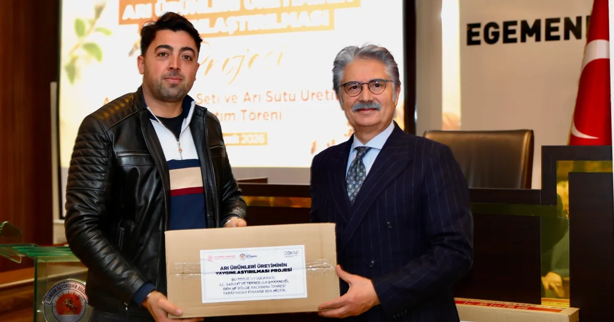 Arı yetiştiricilerine üretim seti desteği