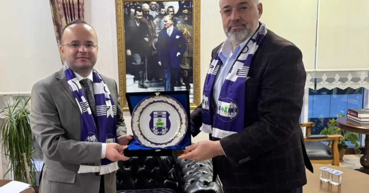 Artvin Hopaspor’dan Kaymakam Arslantürk’e ziyaret