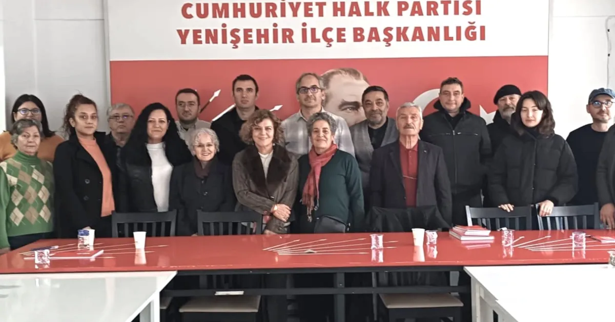 CHP Yenişehir’de ‘Temel Üye Eğitimi’ ilgi gördü