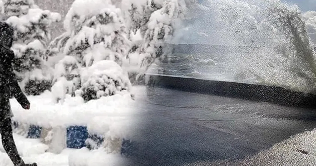 Doğu’da yoğun kar, kıyılarda kuvvetli rüzgar