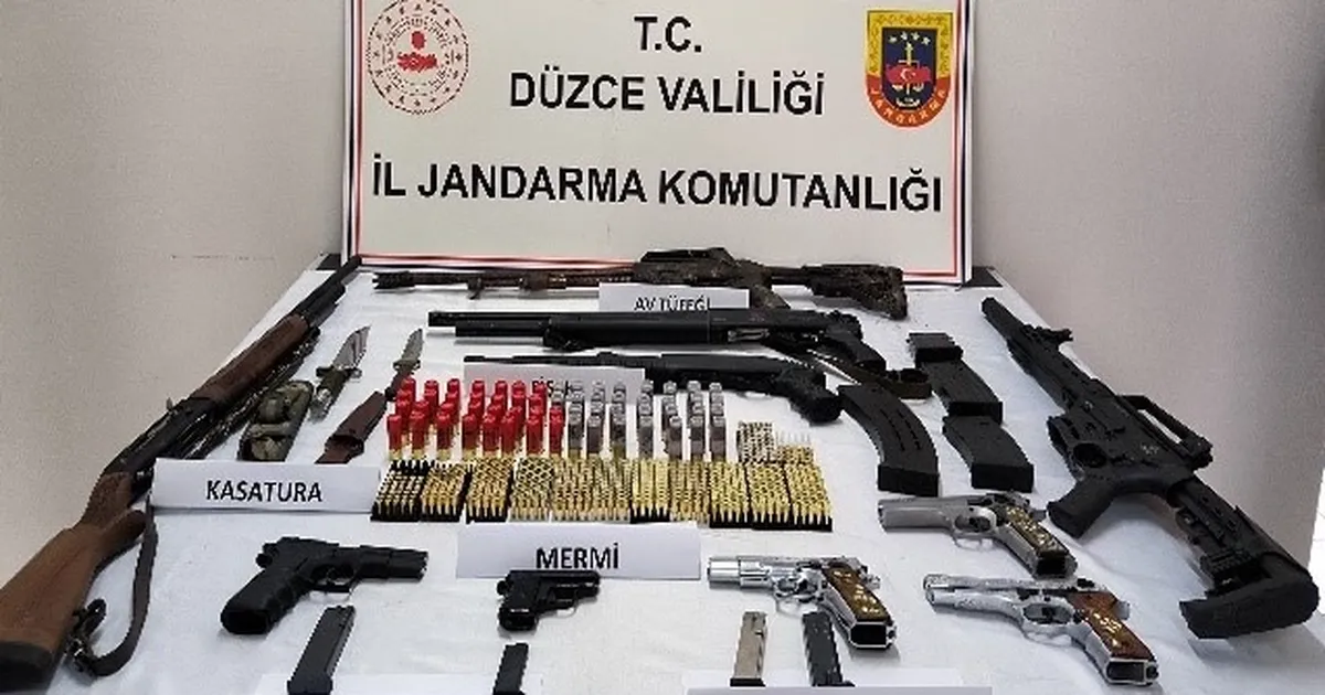 Düzce’de jandarmadan operasyon