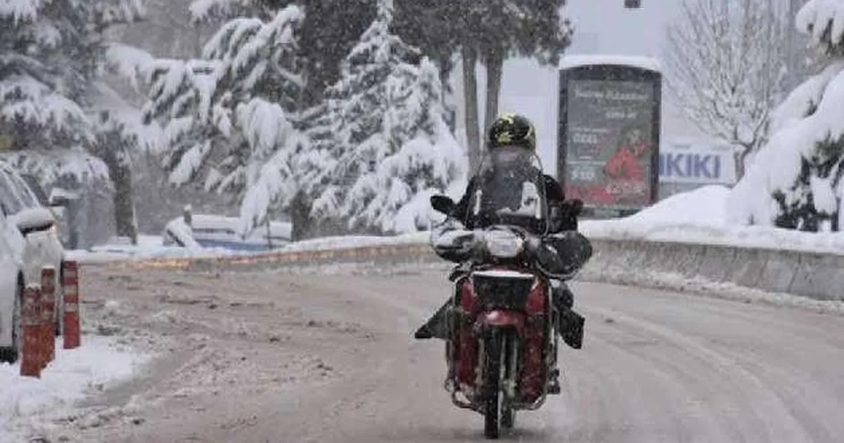 İstanbul’da ağır taşıt ve kuryelere ‘kar’ yasağı!
