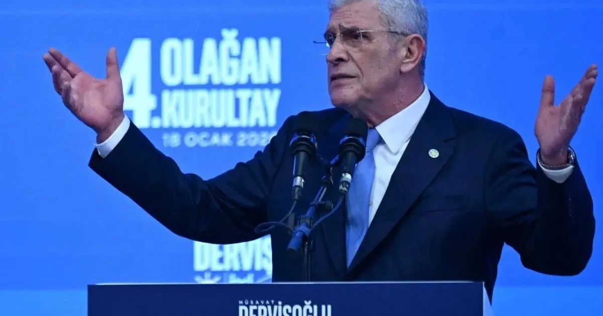 İYİ Parti’de Müsavat Dervişoğlu yeniden Genel Başkan seçildi